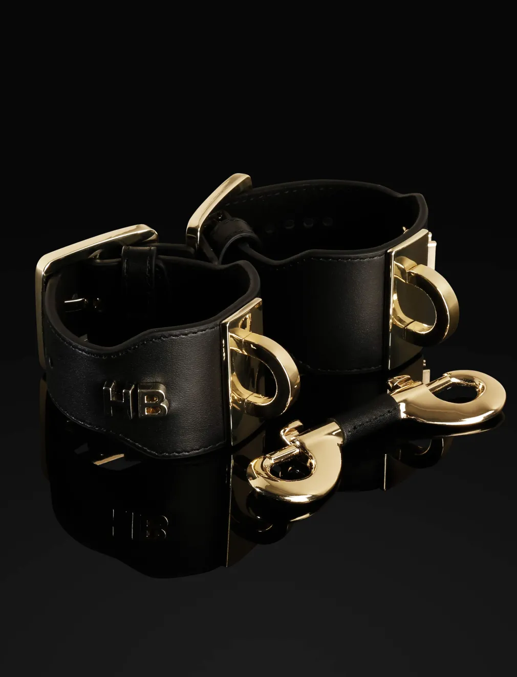 Fashion Fetish Leather Wrist Cuffs