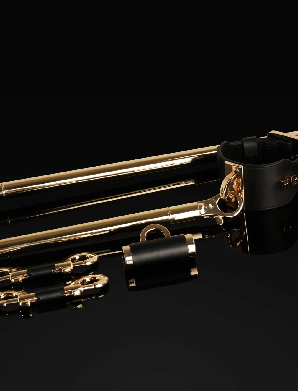 Fashion Fetish Leather Spreader Bar