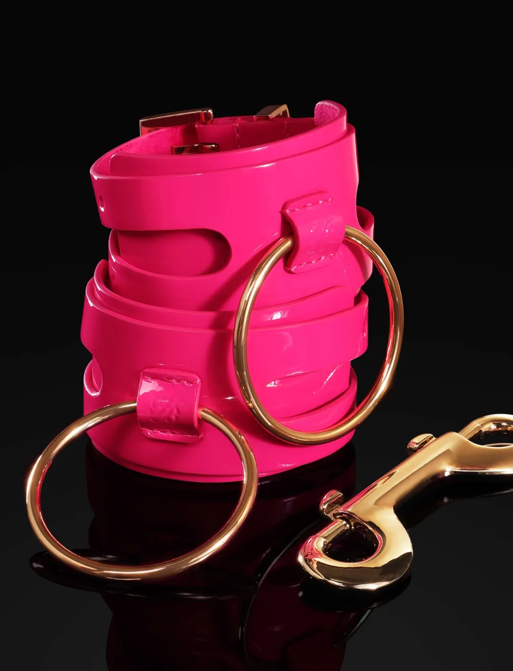Jasmin Hot Pink Cuffs